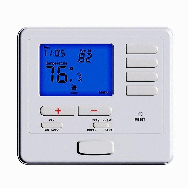 ヒート ポンプ メニュー方式のプログラム可能なHVACのサーモスタット、エアコンの温度調節器部屋のサーモスタット