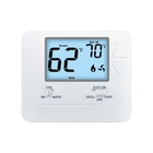 Non-programmable OCSTAT Blue Backlight Single Stage 24V HVAC Home Thermostat For Household Square Shape