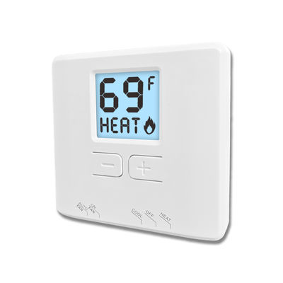 Flame Retardant ABS Digital HVAC Thermostat with Voice Control