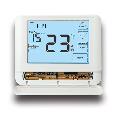 24VAC Or Battery Powered Air Conditioning Thermostat System Digital Control for Precise Temperature
