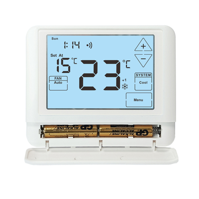 Energy- Air Conditioning Thermostat System with Voice Control and Apple HomeKit Anti-flammable ABS Housing Material