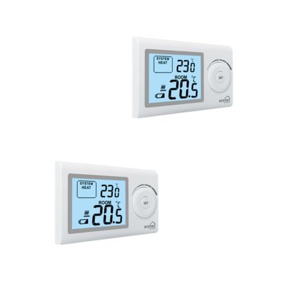 230V Digital Room Non-programmable Thermostats for Temperature Control