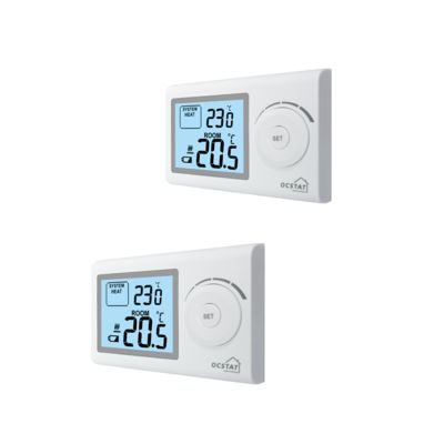 Commercial Hot Air Boiler Thermostat with ±0.5°C Display Accuracy and 230V Voltage