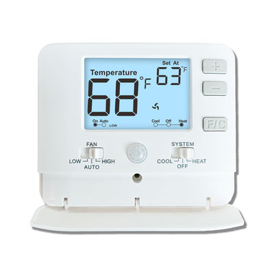 Infrared Human Sensor Human Body Sensor Electronic Room Thermostat For Conventional Or Heat Pump