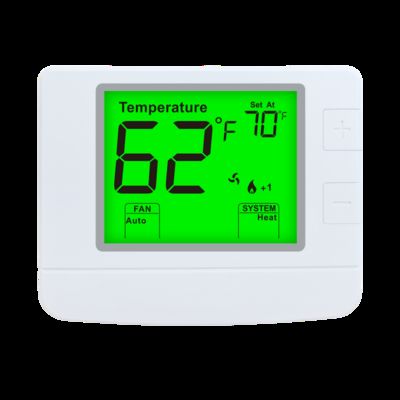 Riseem HEAT Non Programmable Multi Stage Thermostat with Green Backlight and NTC Sensor