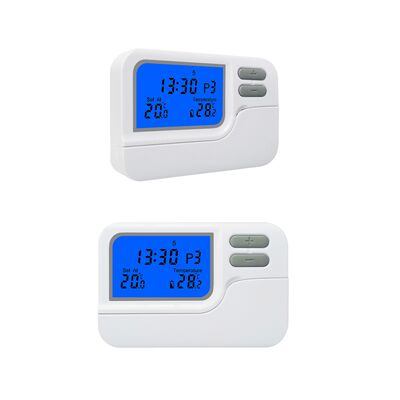 7 Day Programmability Boiler Temperature Control Room Thermostat for Heating and Cooling System