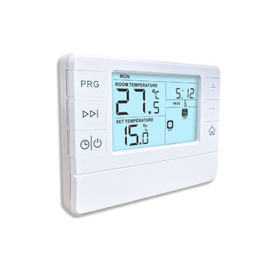 Energy Saving Boiler 7 Day programmable Heating Thermostat with Display Temperature Range 0 To 40°C in 0.1°C Increments Offering Stable and Heat Supply