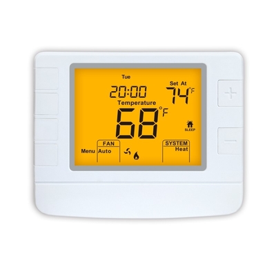 Riseem 白色 デジタル暖房 HVAC 部屋 5/1/1 プログラム可能な 24V ホーム サーモスタット