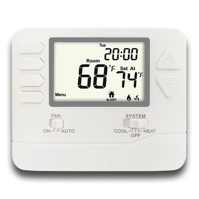 Riseem 2 Heat / 2 Cool 24V HVAC プログラム可能な室温計 暖房・冷却システム