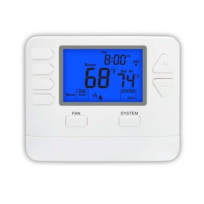 Riseem WiFi アレクサ ABS 24V LCD HVAC デジタル 7 日 プログラム可能な WiFi コントロール