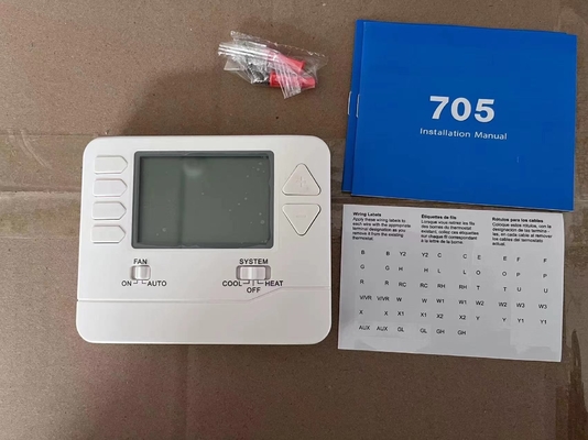24V電源のデジタルHeatigシステムが付いているプログラム可能な部屋のサーモスタット