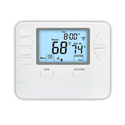正確な制御モード HVAC サーモスタット (暖房および冷房) 表示精度 ±1℉ (68℉以下) 電源 24VAC またはバッテリー