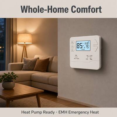 Riseem 1.5 Amp 最大 すべての端末 コンビニ用熱ポンプ 恒温器 常規型または熱ポンプ 適用型