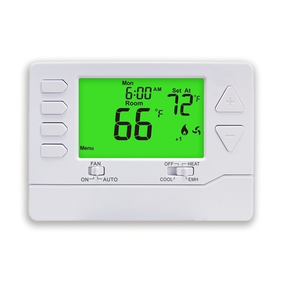 Riseem 24VAC 2熱 1冷 HVAC NTCセンサー付き中央暖房温度調節器