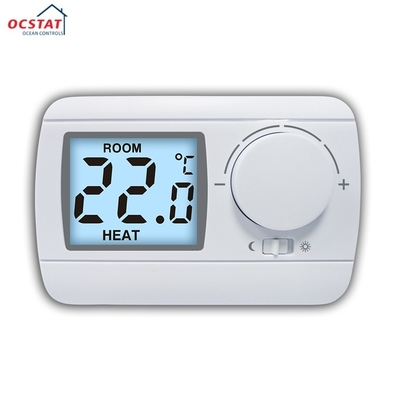 Riseem 230V AC 50Hz ボイラールーム HVACシステムのための有線加熱サーモスタット