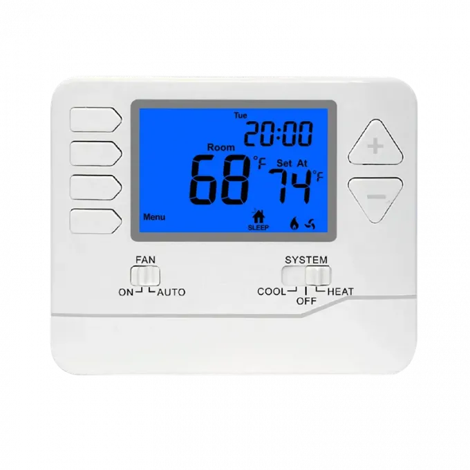 The Riseem 2 Heat 1 Cool Non Programmable Digital Thermostat emerges as a standout solution, designed specifically to handle heat pumps with two heating stages and one cooling stage—all without the complexity of programming.